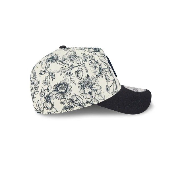 New York Yankees MLB Spring Floral 9FORTY A-Frame Snapback miniatura 3